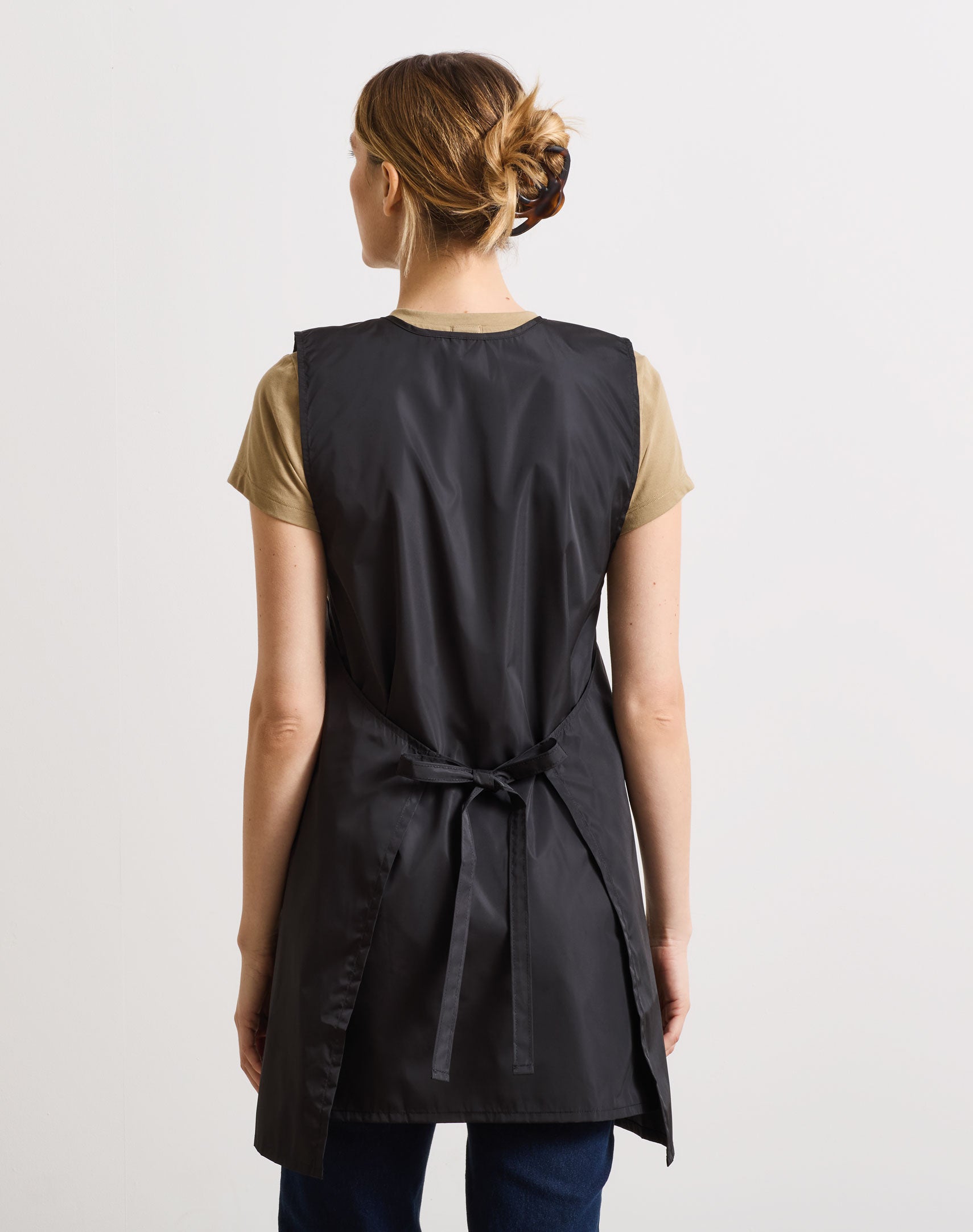 Waterproof Wrap Around Tie Back Tunic