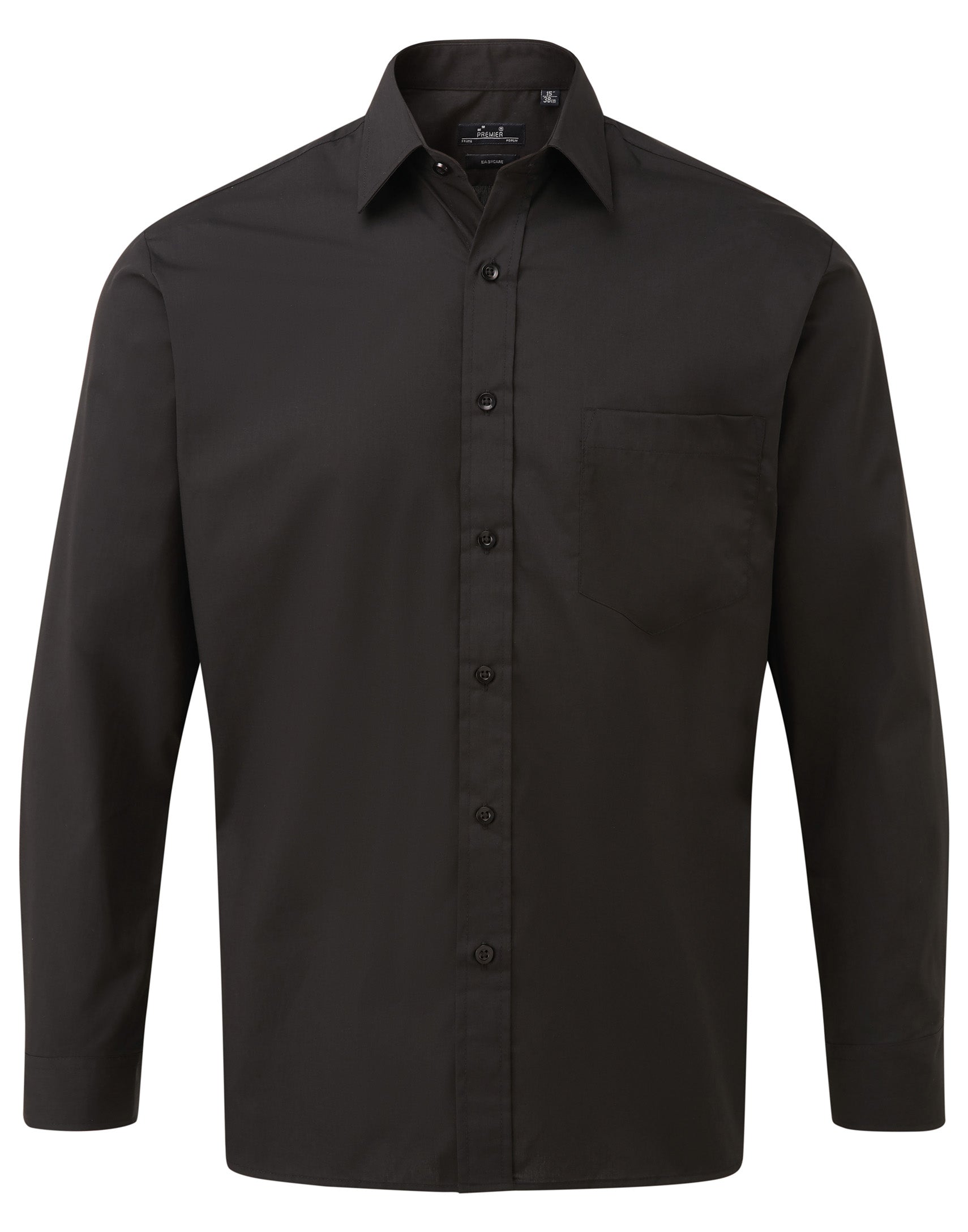 Men's Long Sleeve Poplin Shirt