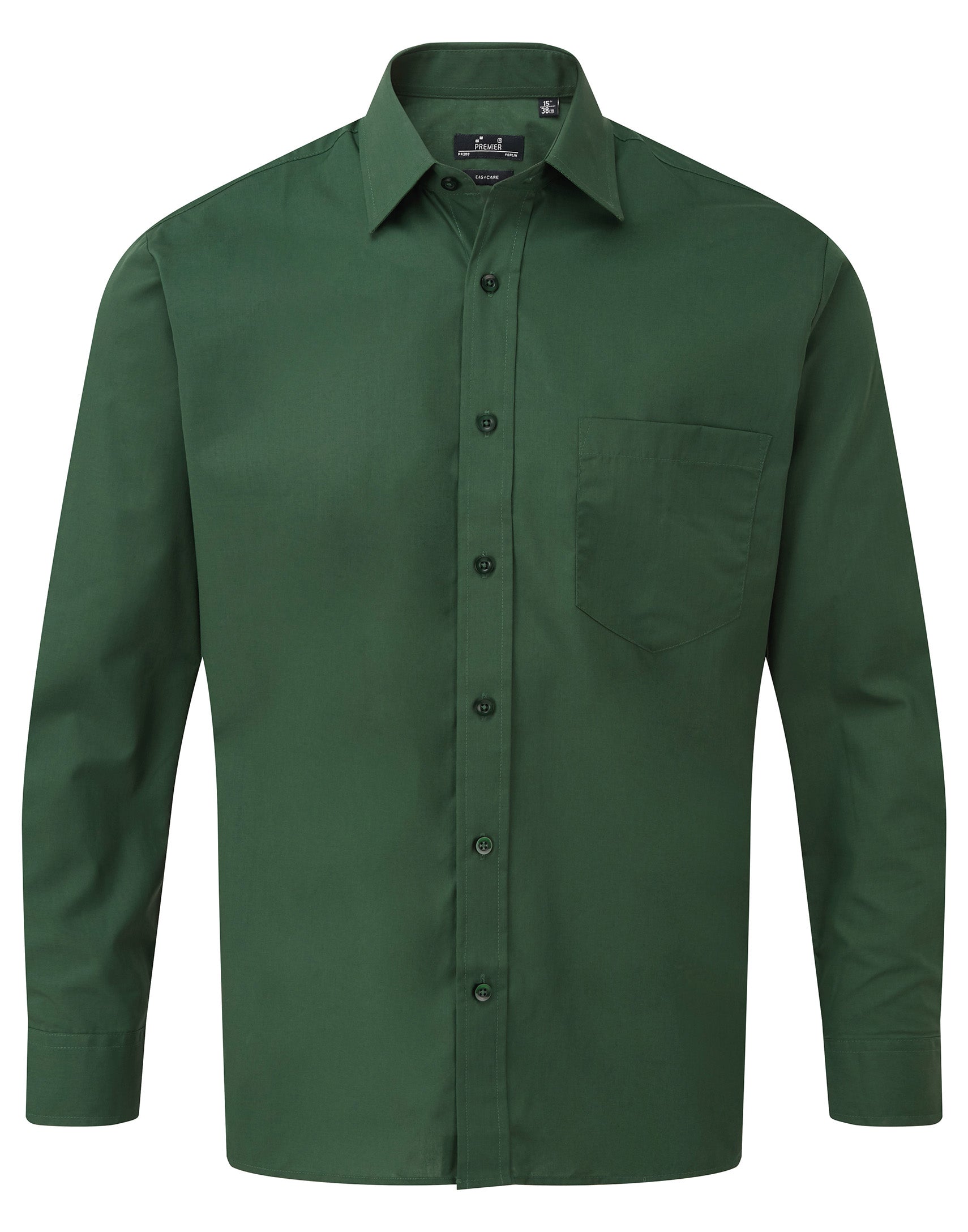 Men's Long Sleeve Poplin Shirt