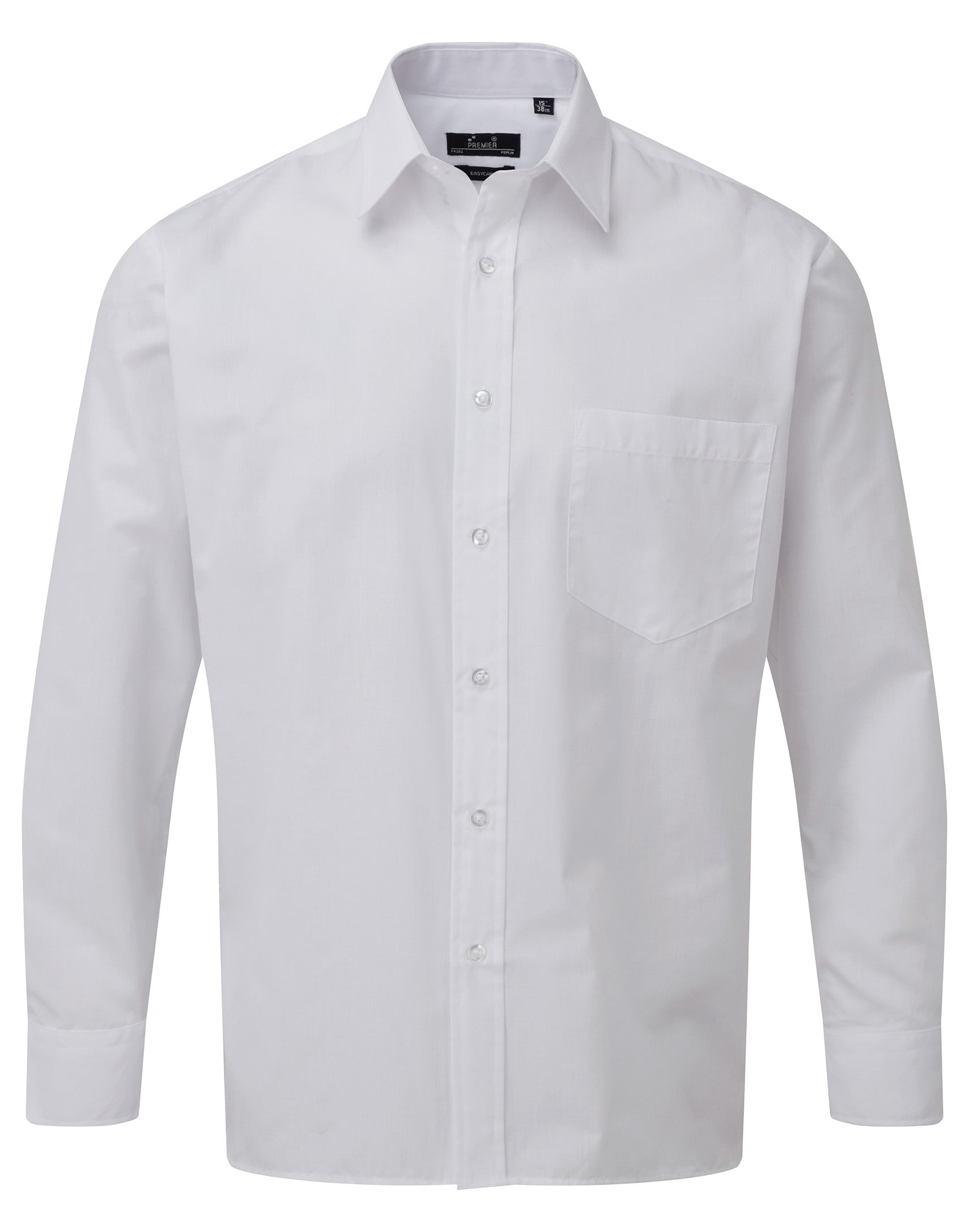 Men's Long Sleeve Poplin Shirt