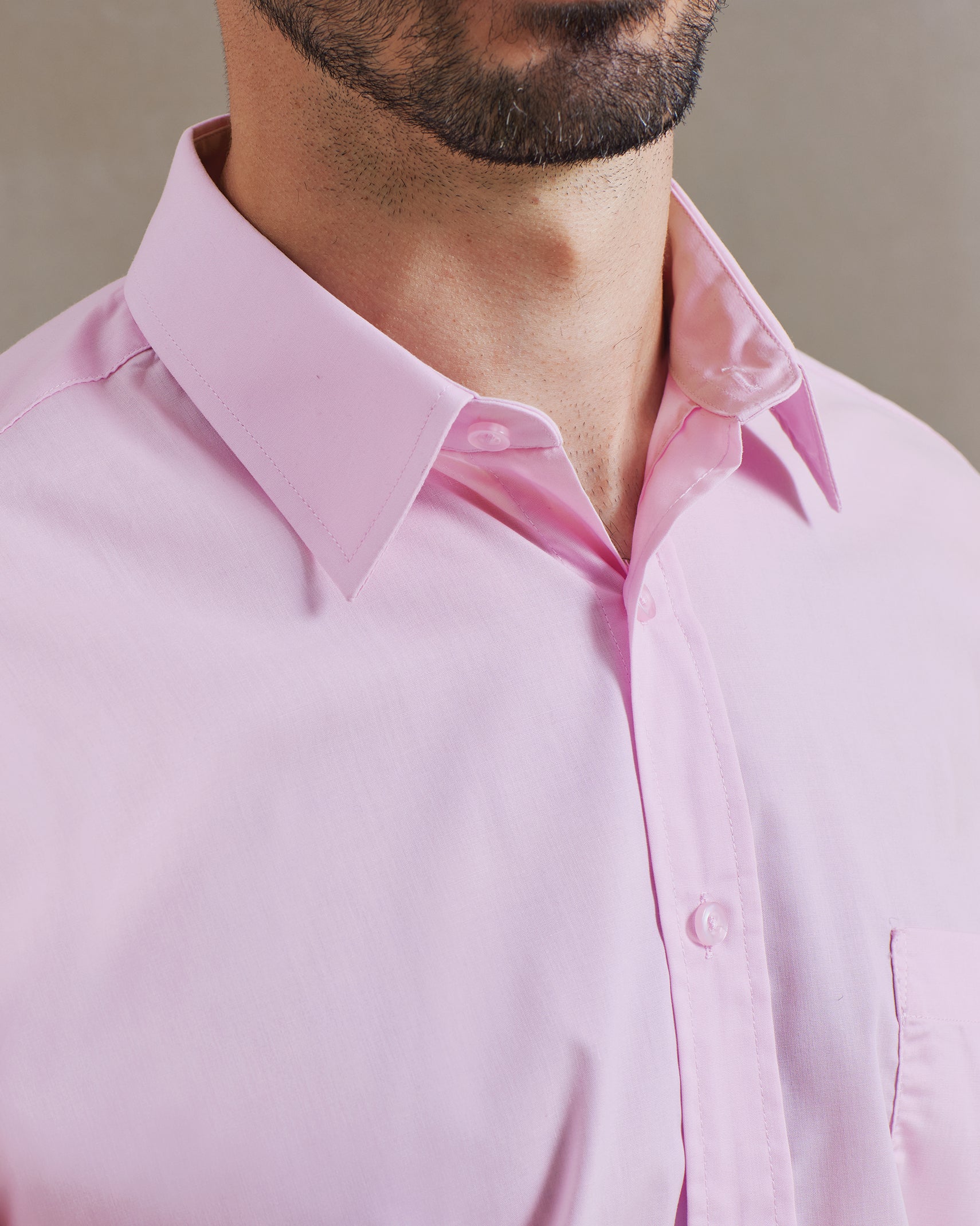 Men's Long Sleeve Poplin Shirt