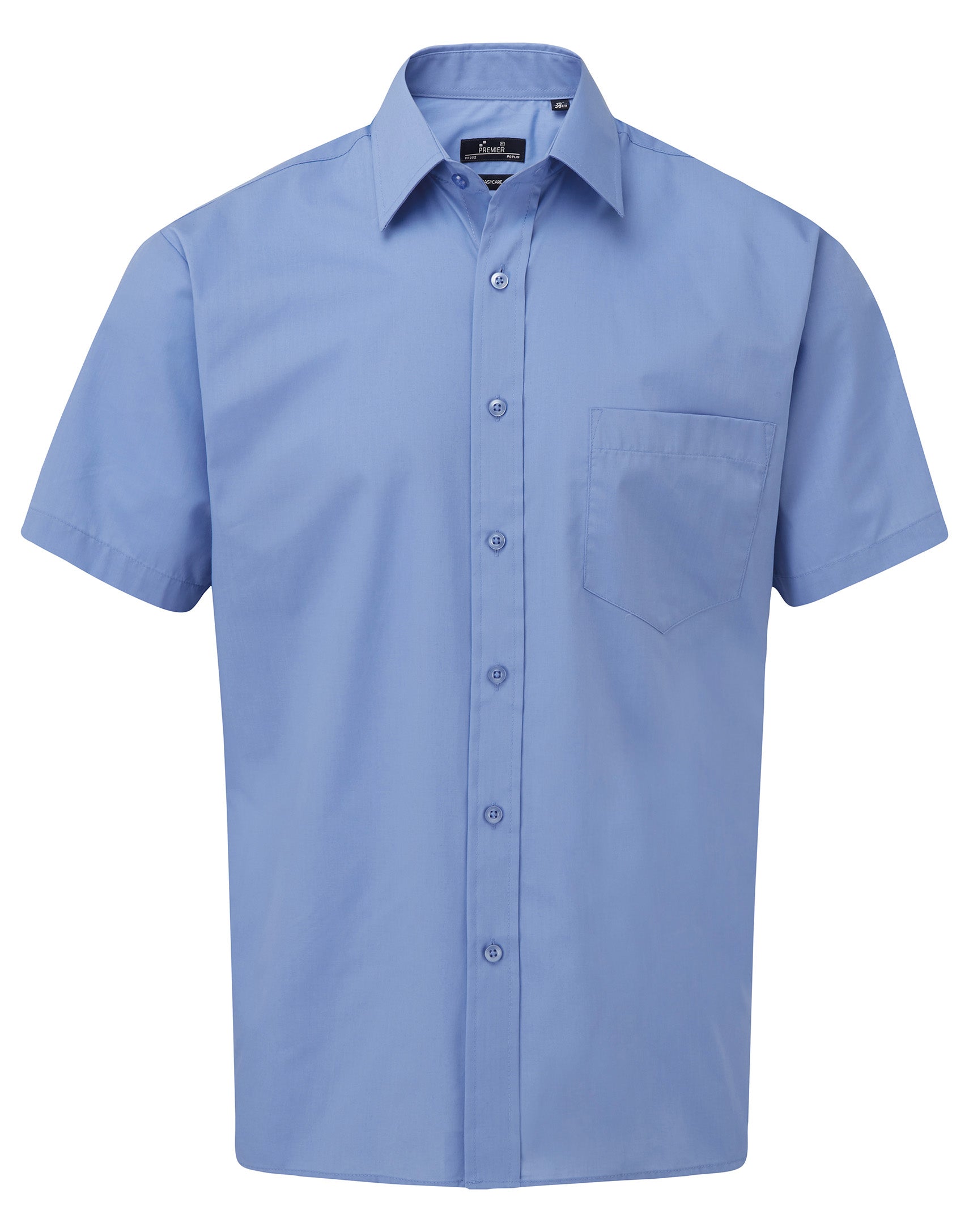 Men's Short Sleeve Poplin Shirt