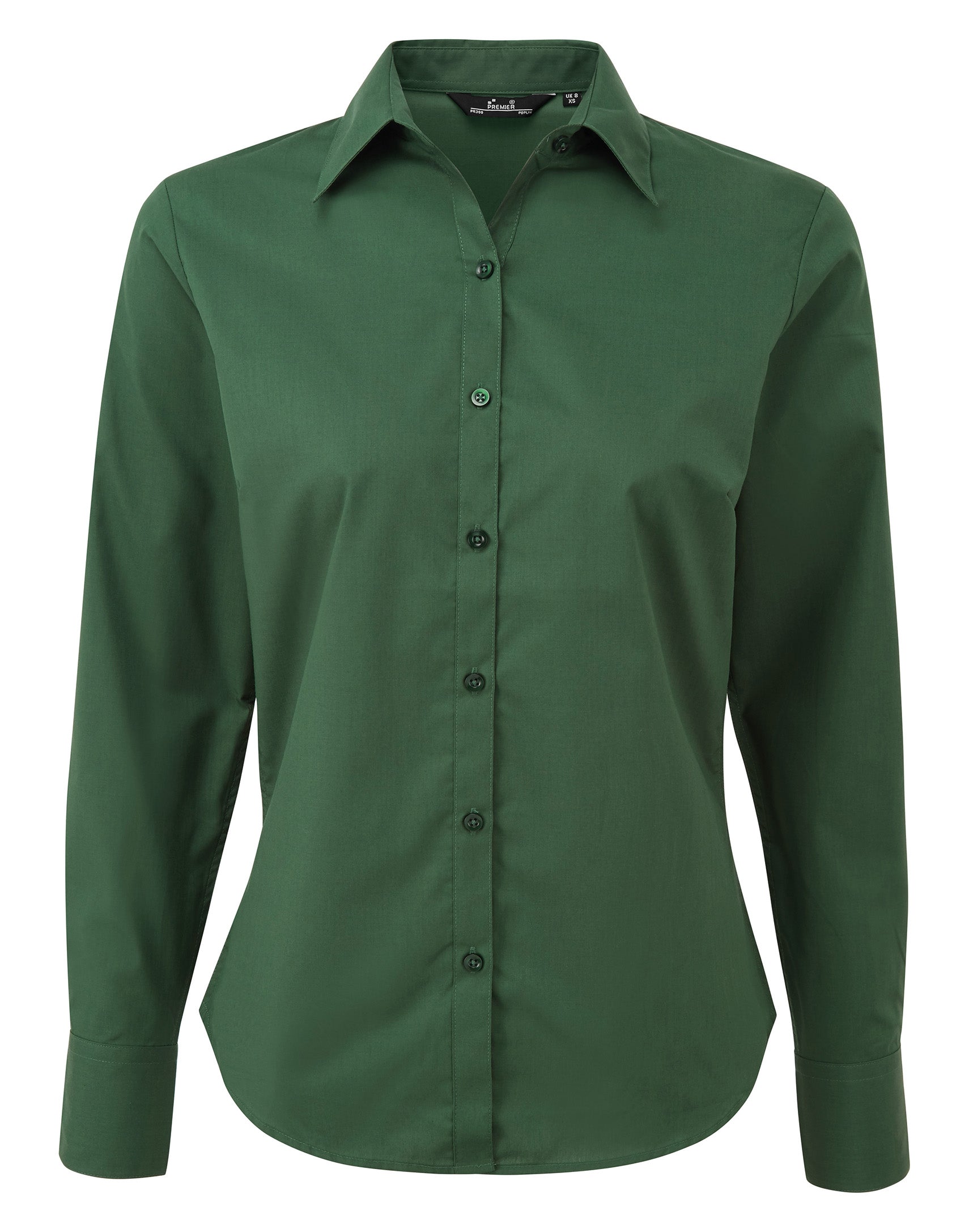Women's Long Sleeve Poplin Blouse