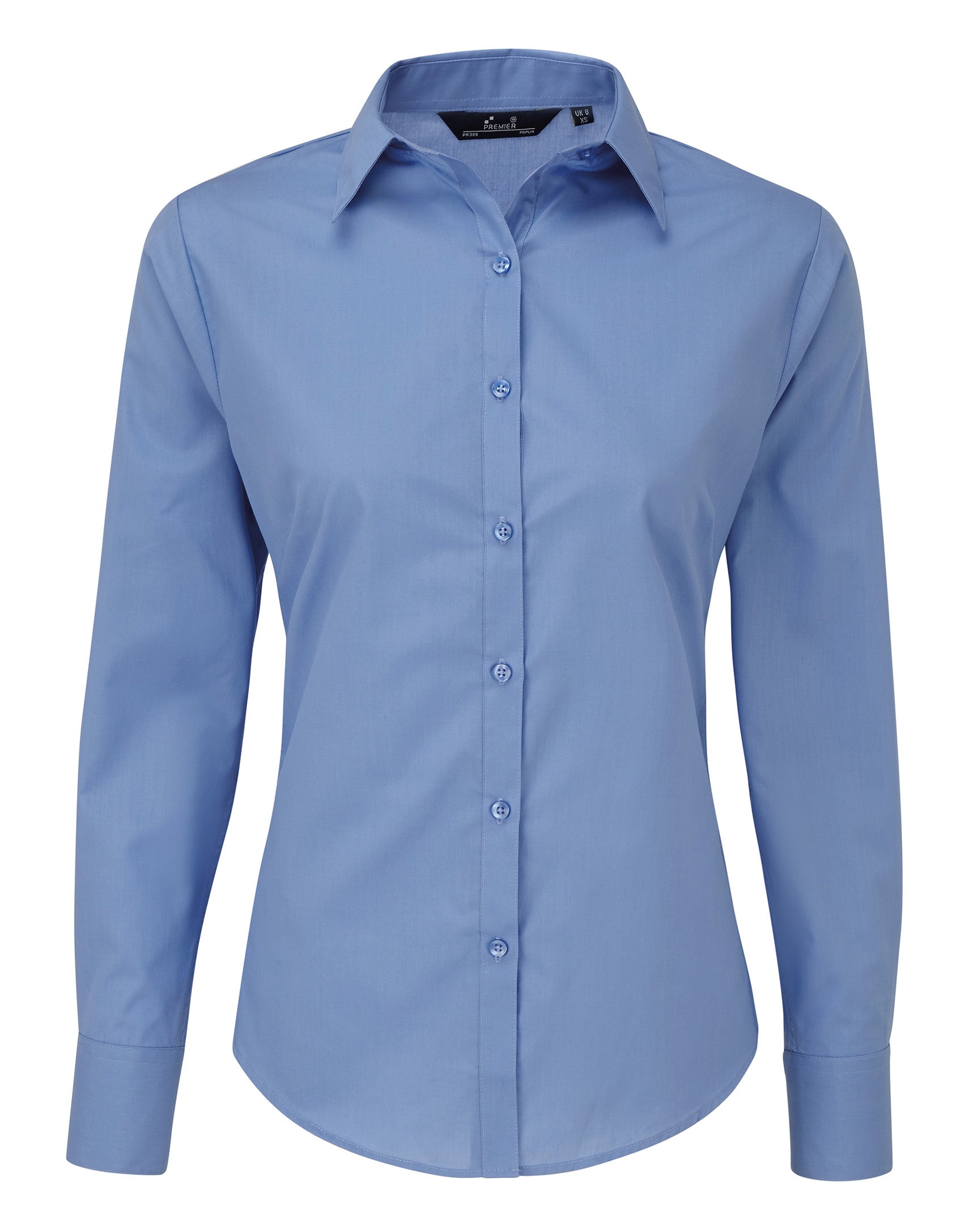 Women's Long Sleeve Poplin Blouse