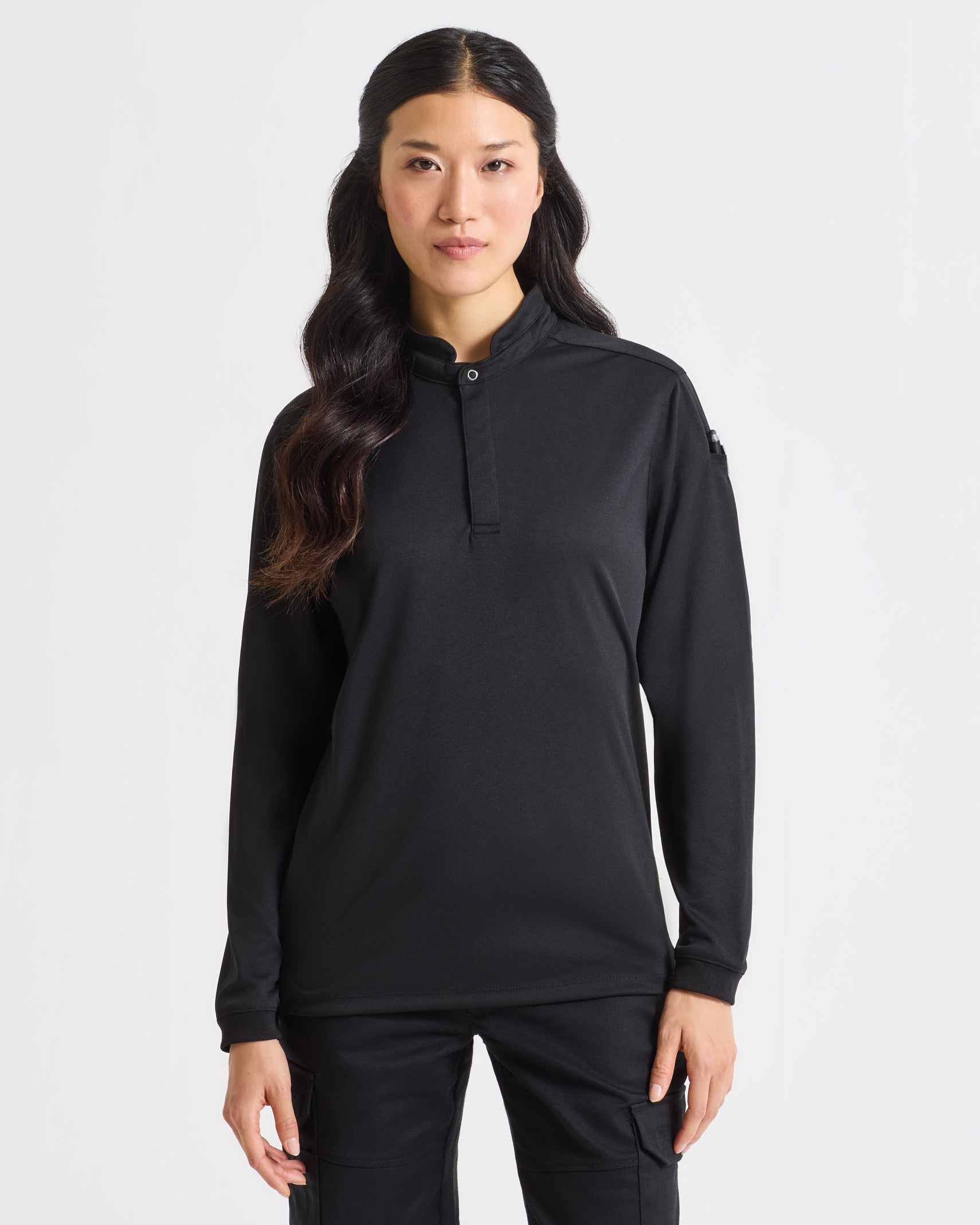 Essential 'Coolchecker®' Long Sleeve Chef's Shirt