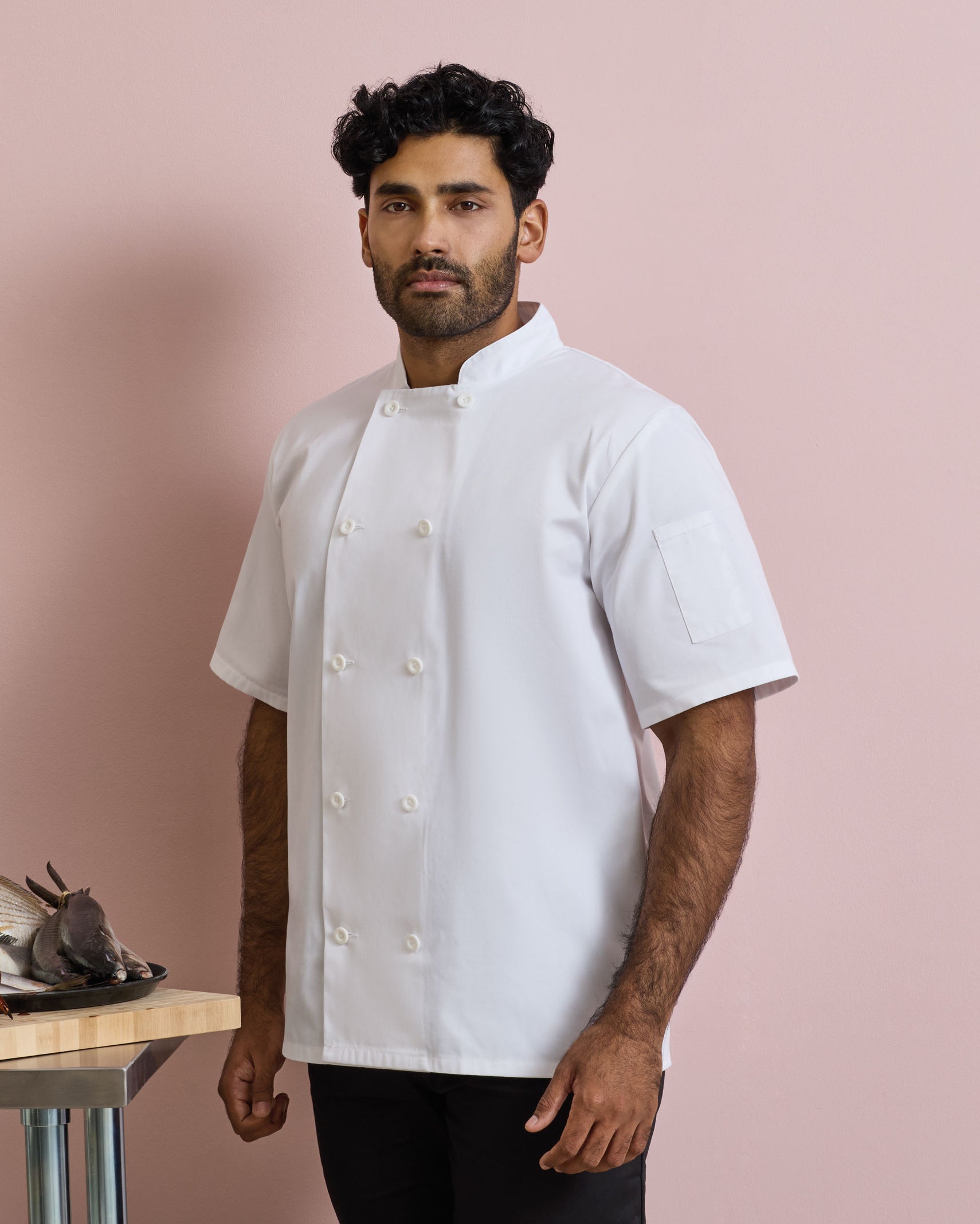 Short Sleeve Chef's Jacket