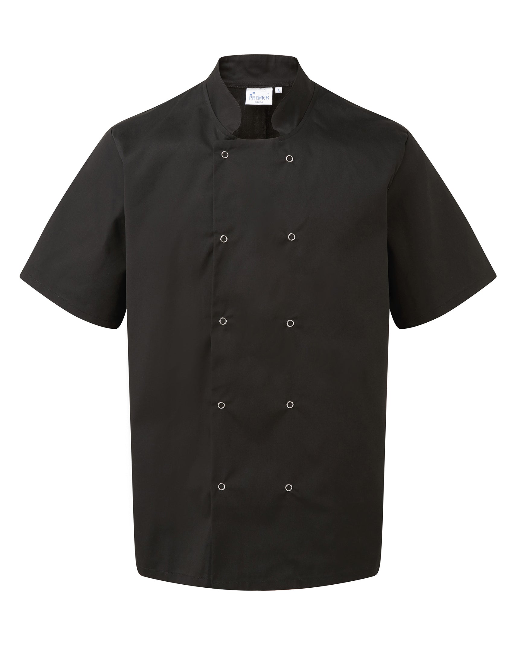 Chef's Short Sleeve Stud Jacket