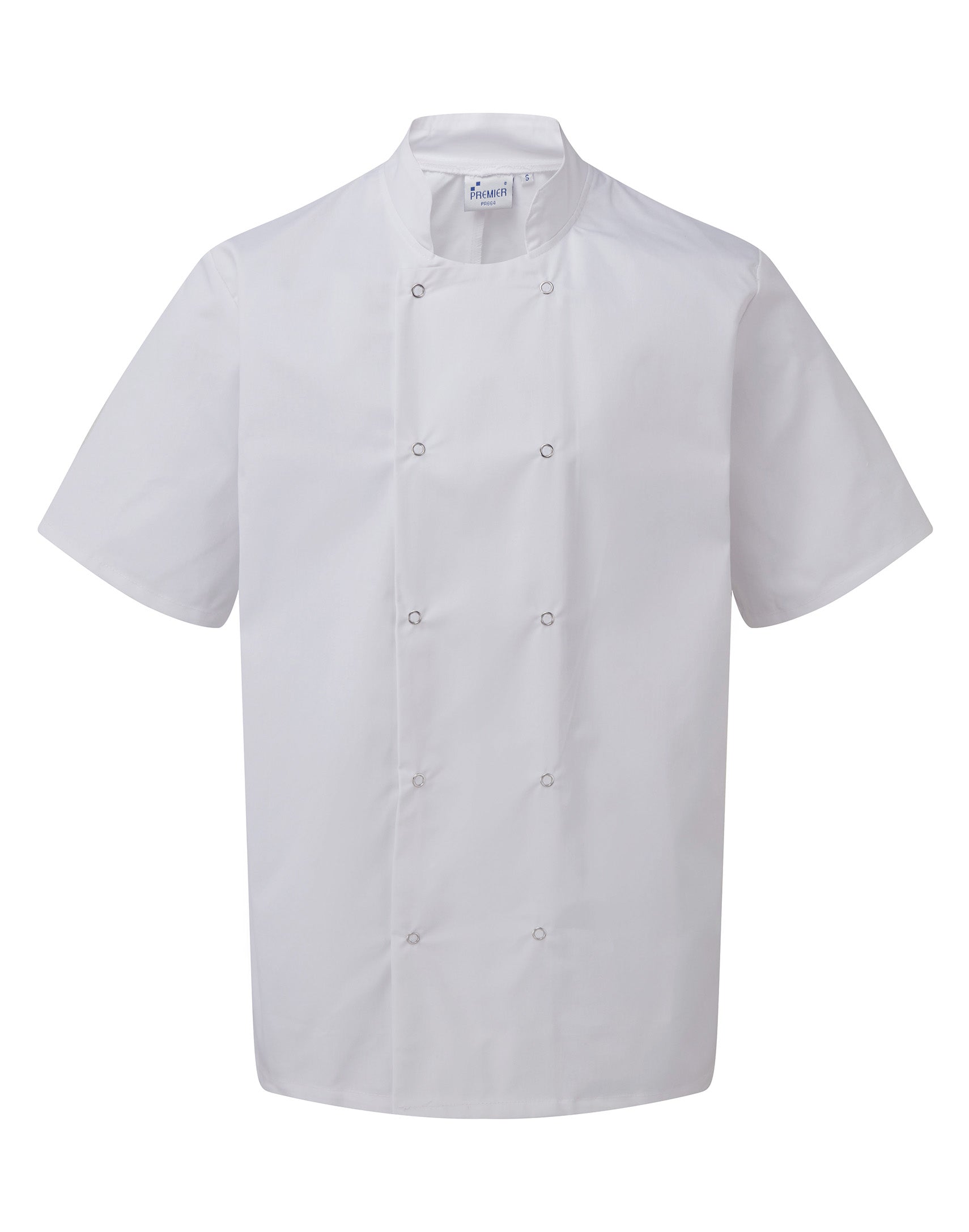 Chef's Short Sleeve Stud Jacket