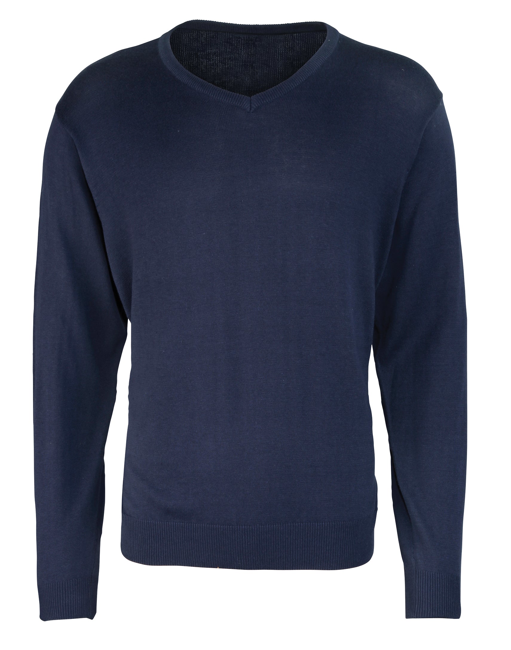 Men's Knitted V-Neck Sweater