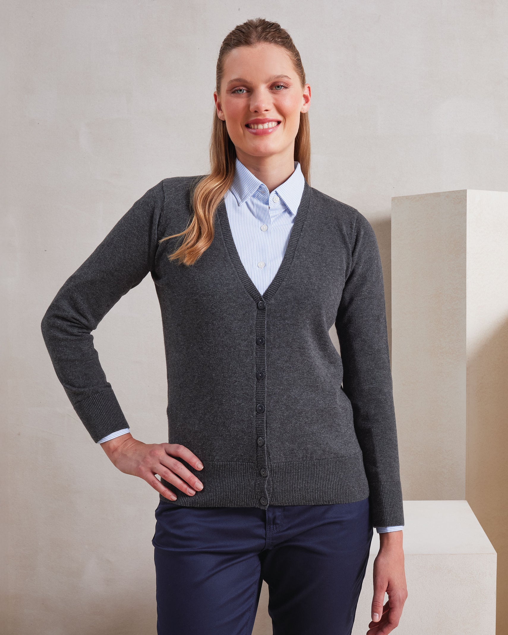 Women's Button-Through Knitted Cardigan