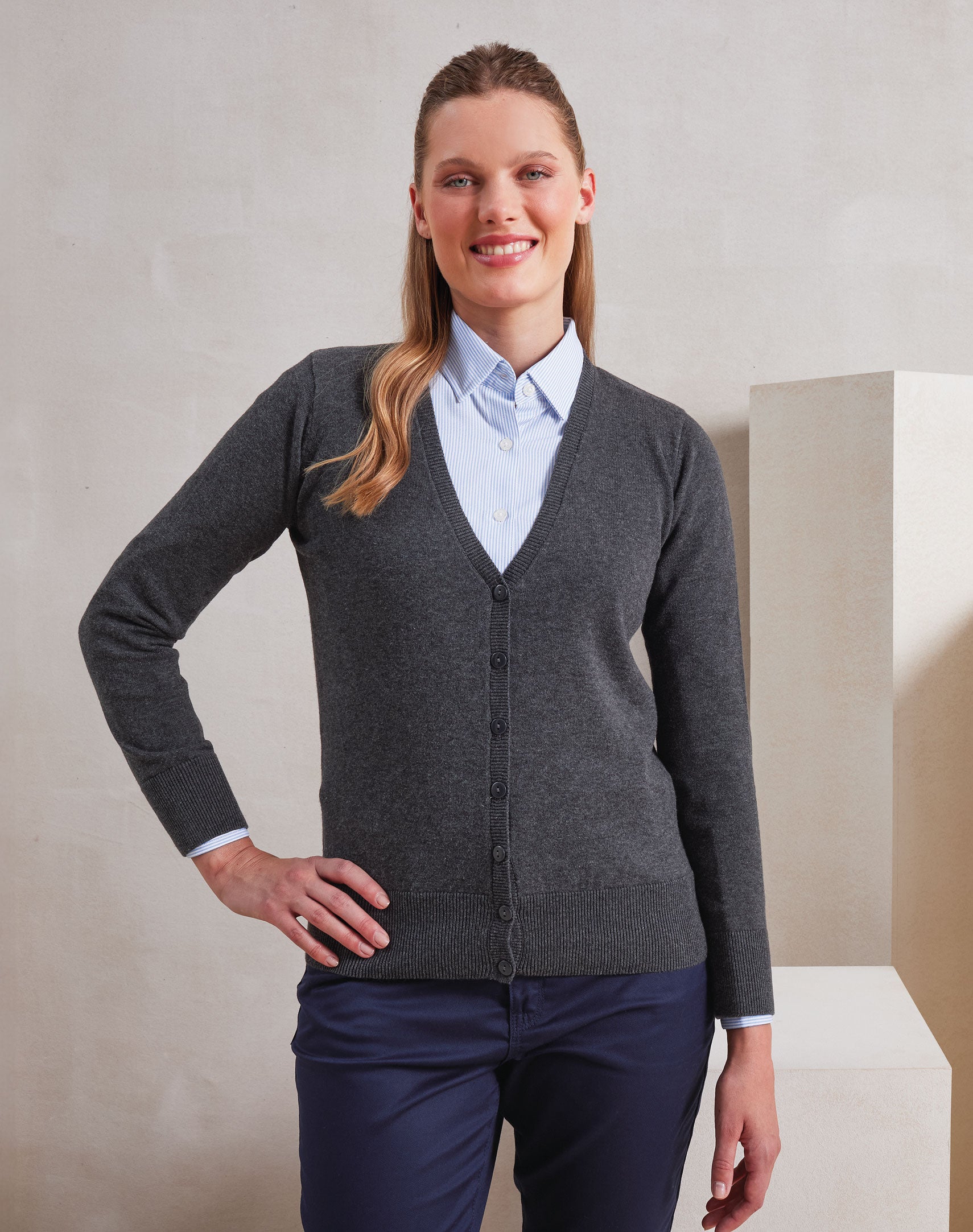 Women's Button-Through Knitted Cardigan