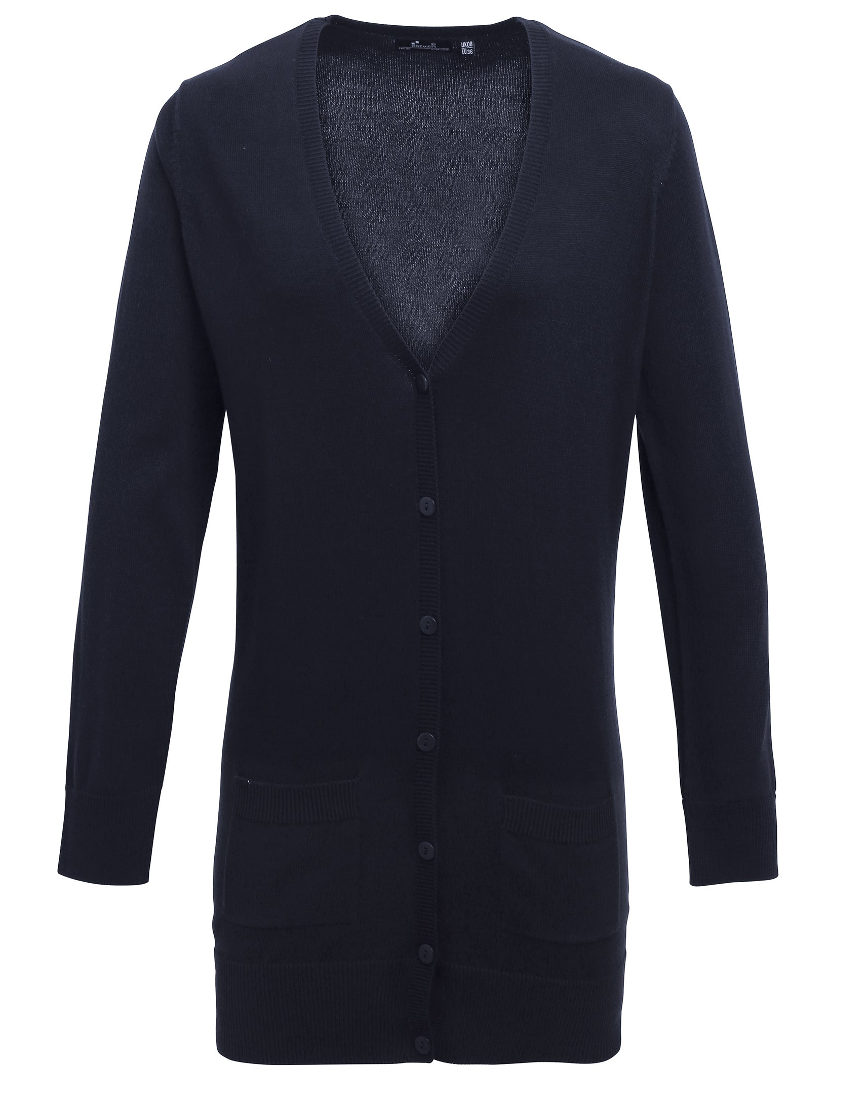 Women's Long Length Knitted Cardigan