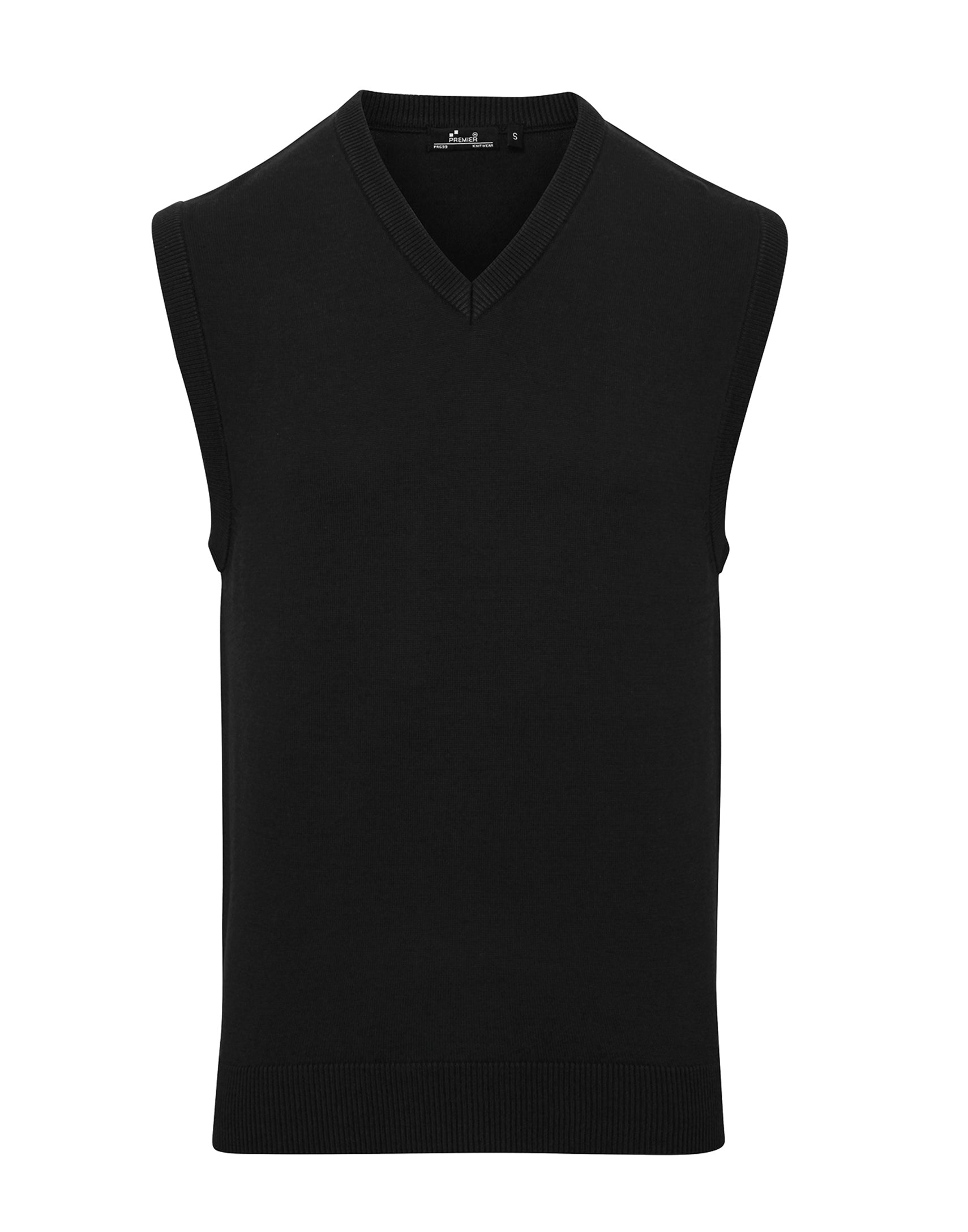 Men's V-Neck Knitted Sleeveless Sweater