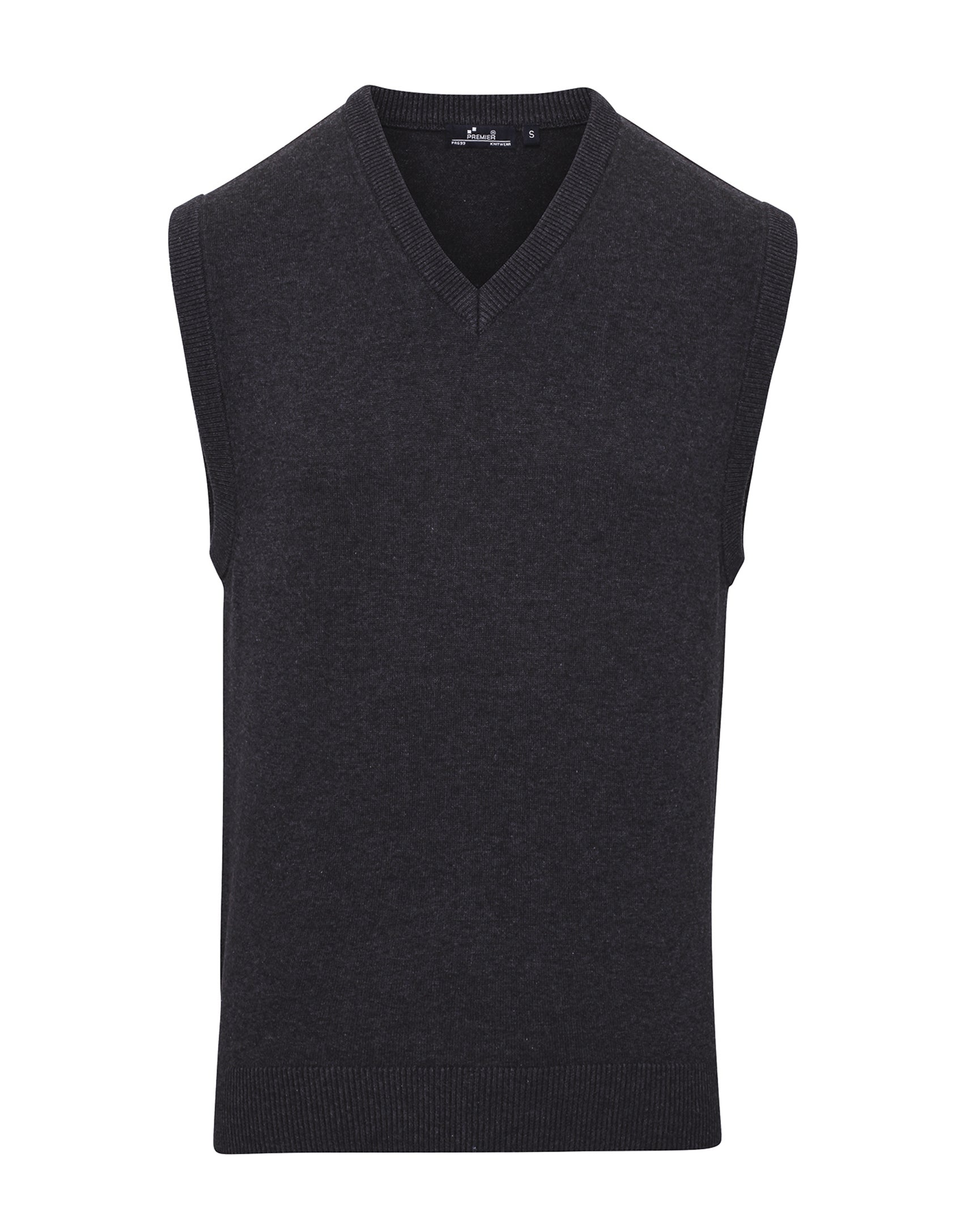 Men's V-Neck Knitted Sleeveless Sweater