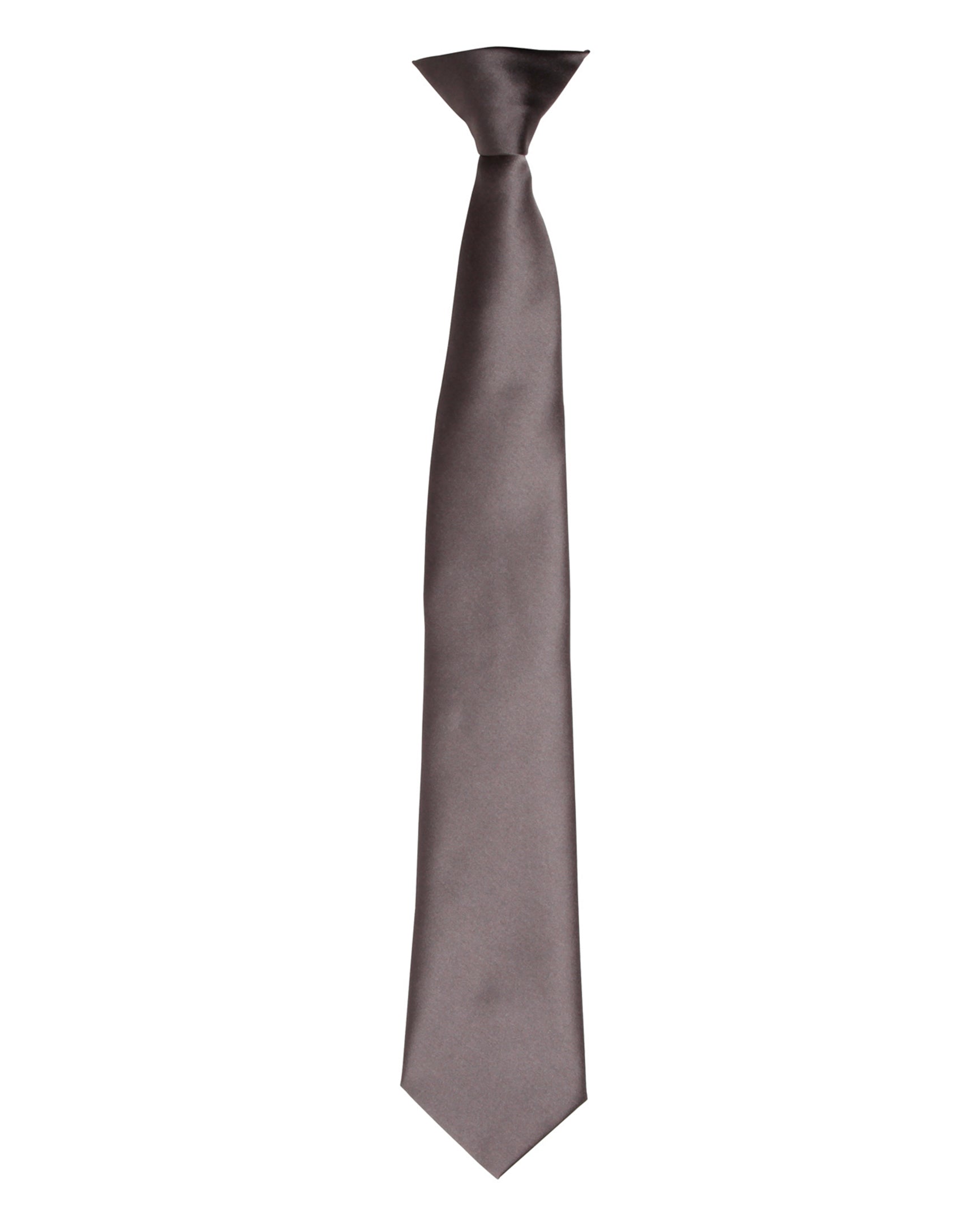 Clip On Satin Tie
