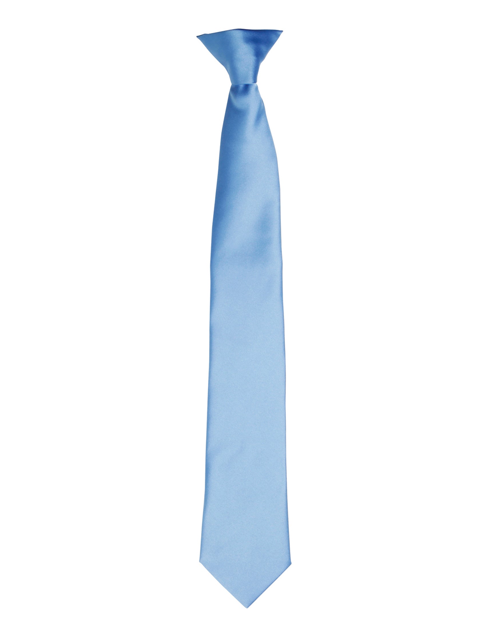 Clip On Satin Tie