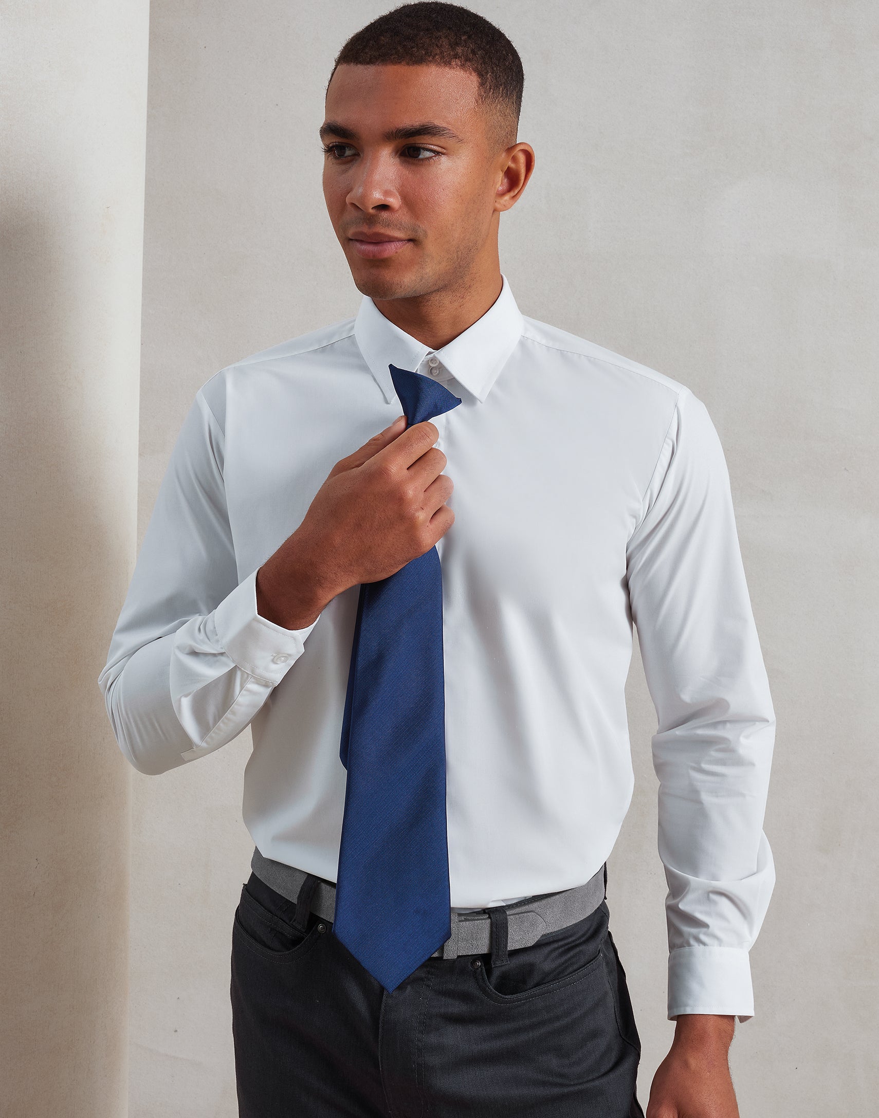 Clip On Polyester Tie