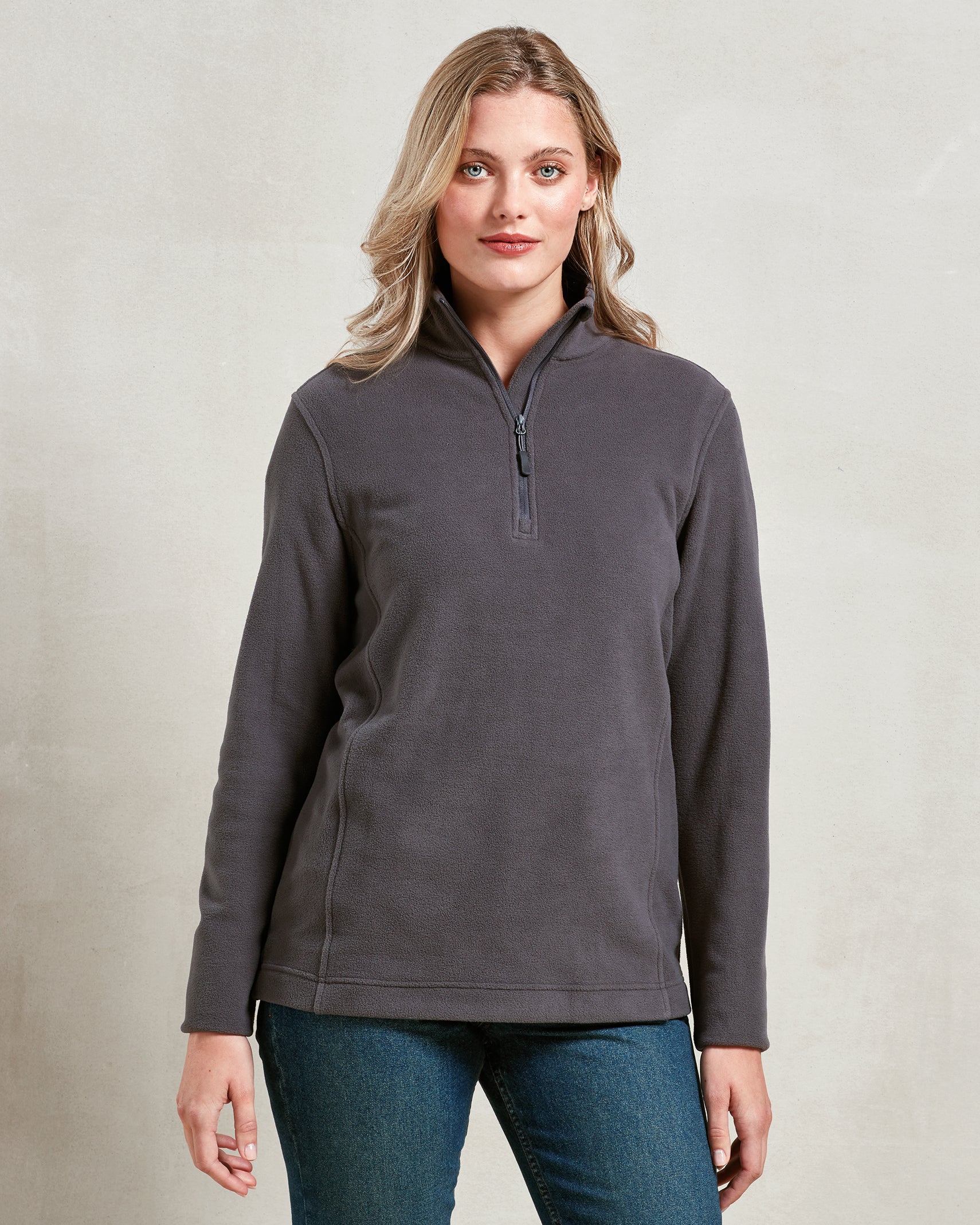 Unisex 'Recyclight' 1/4 Zip Micro Fleece