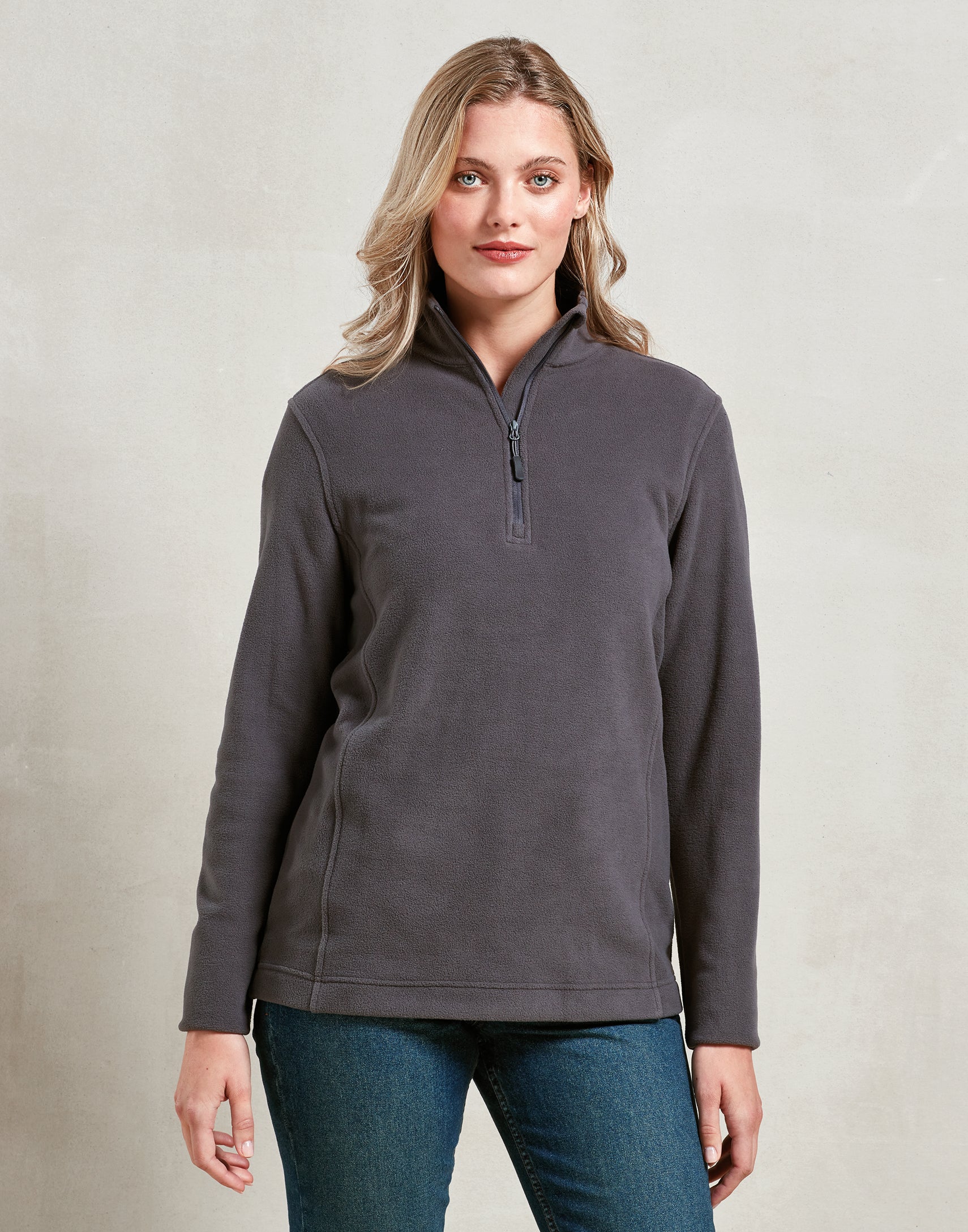 Unisex 'Recyclight' 1/4 Zip Micro Fleece