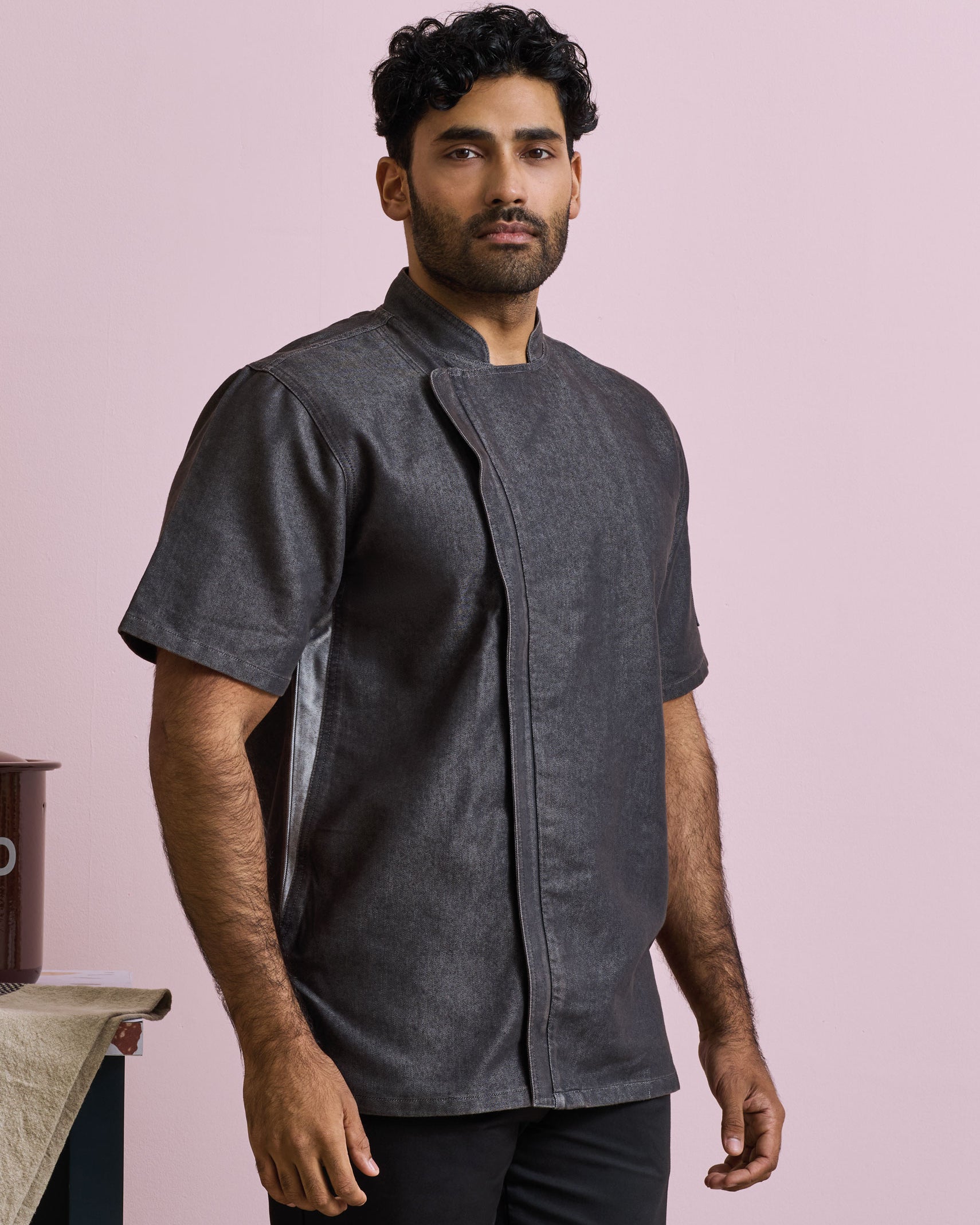 Chef's Zip-Close Short Sleeve Jacket