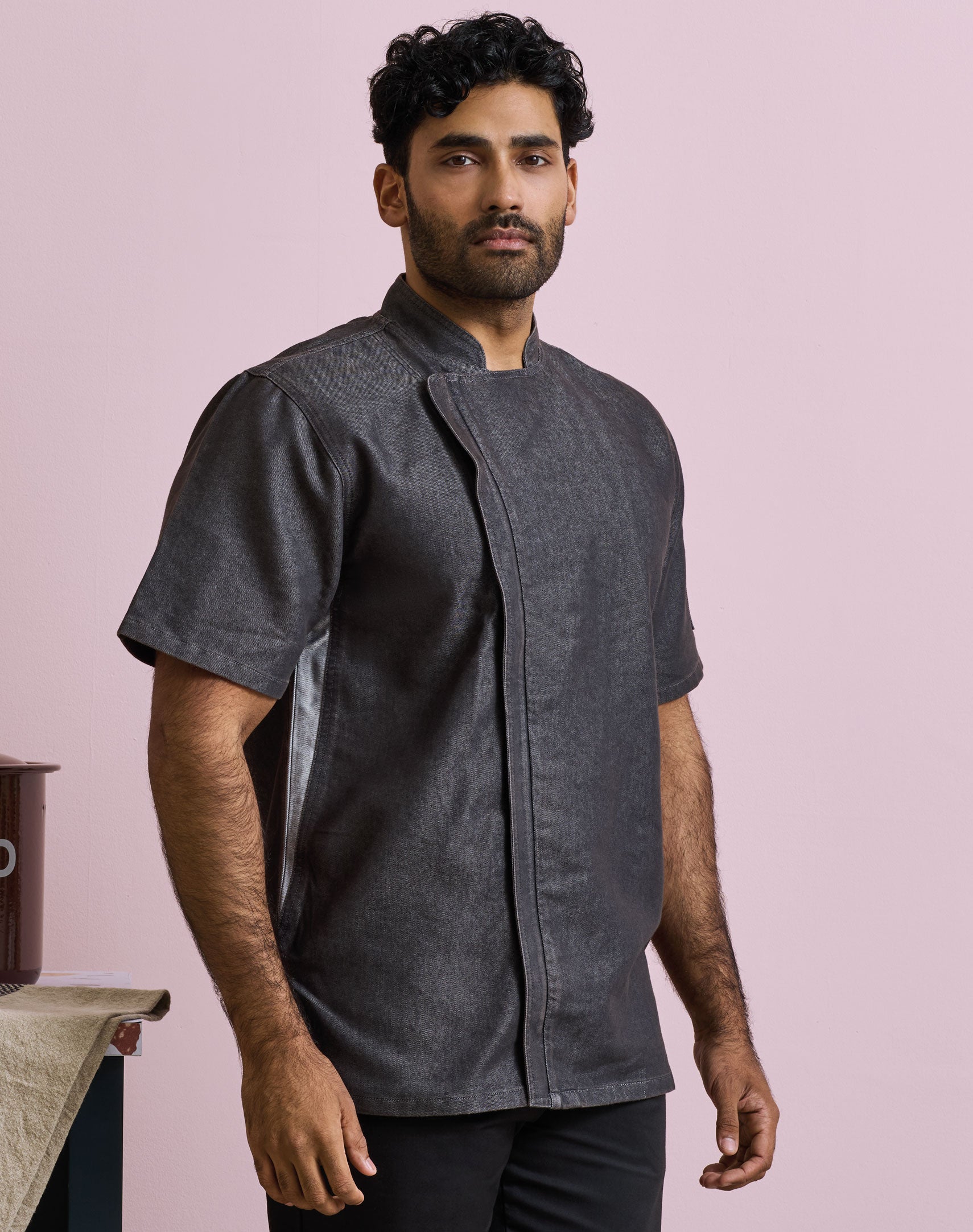 Chef's Zip-Close Short Sleeve Jacket