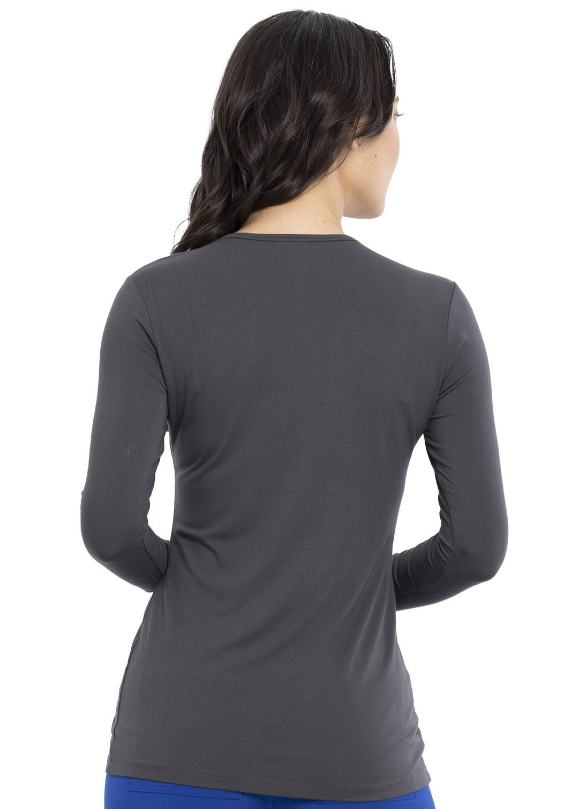 Cherokee Originals Ladies Long Sleeve Underscrub Knit Tee