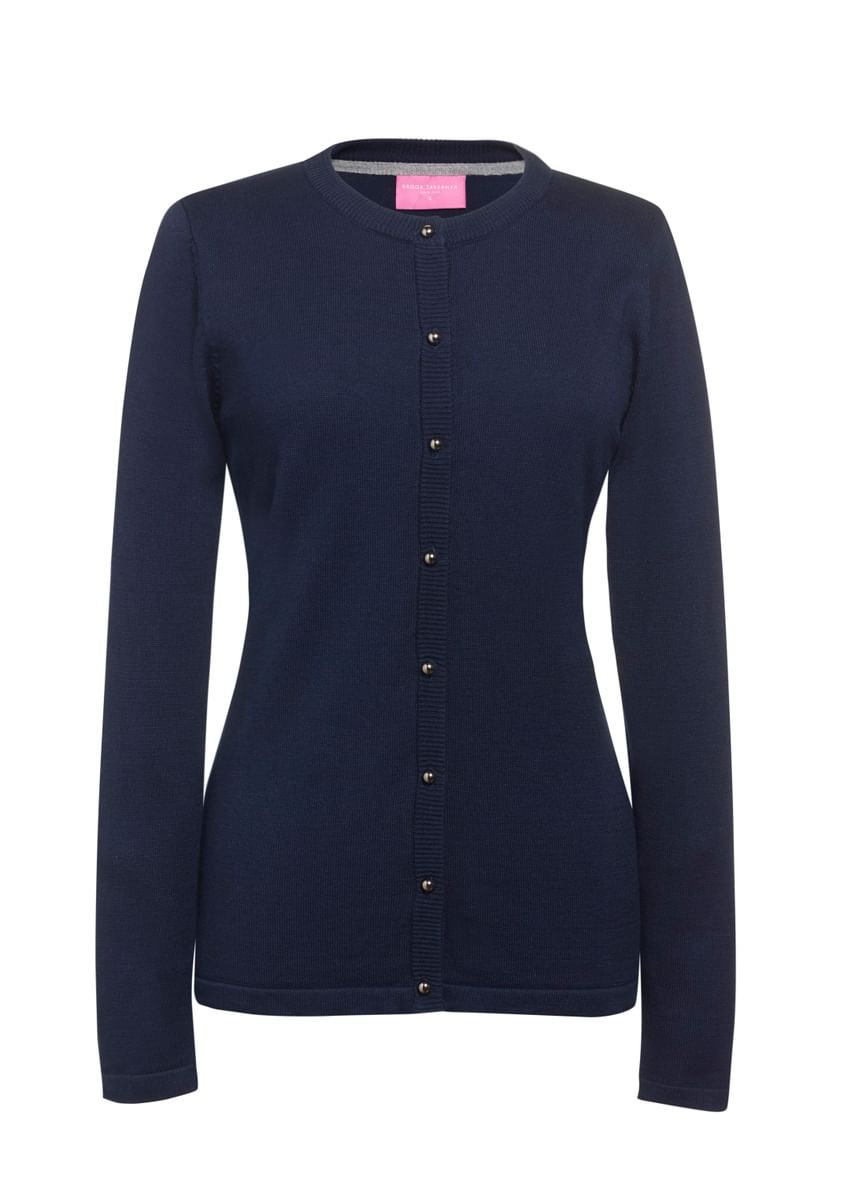 Seattle Crew Neck Ladies Cardigan