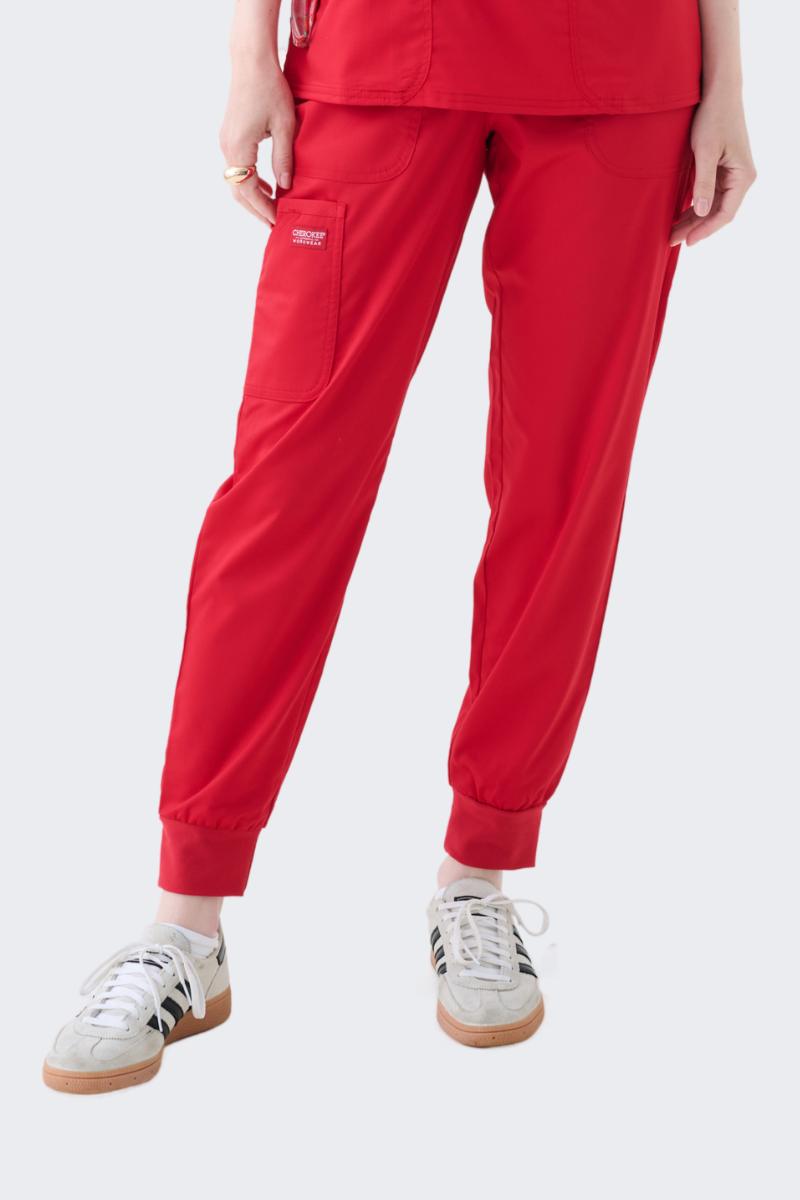 Cherokee Revolution Ladies Mid Rise Jogger