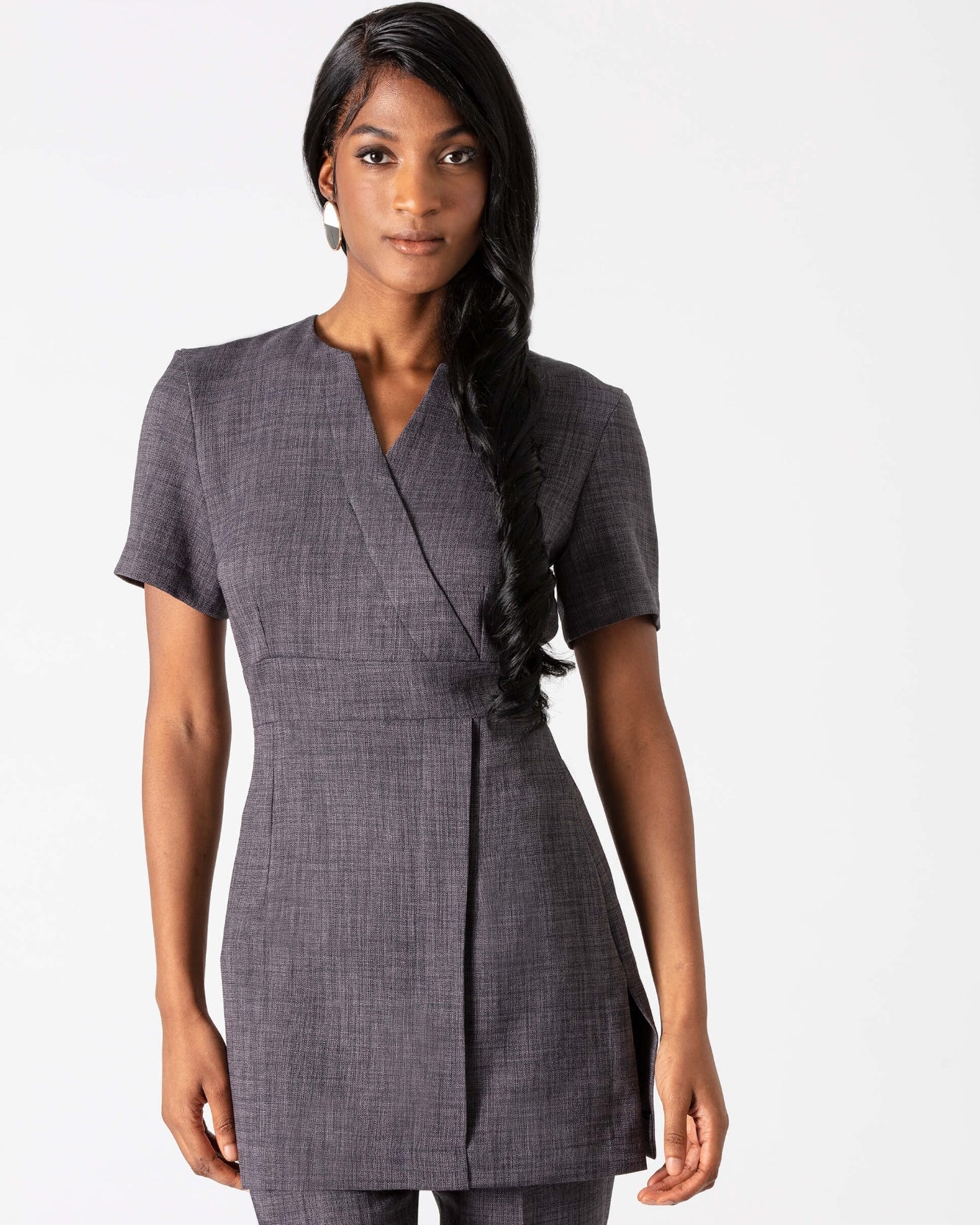 Grey & Black Grove Tunic