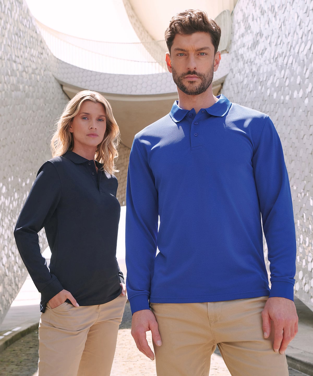 Long sleeve Coolplus® Polo Shirt