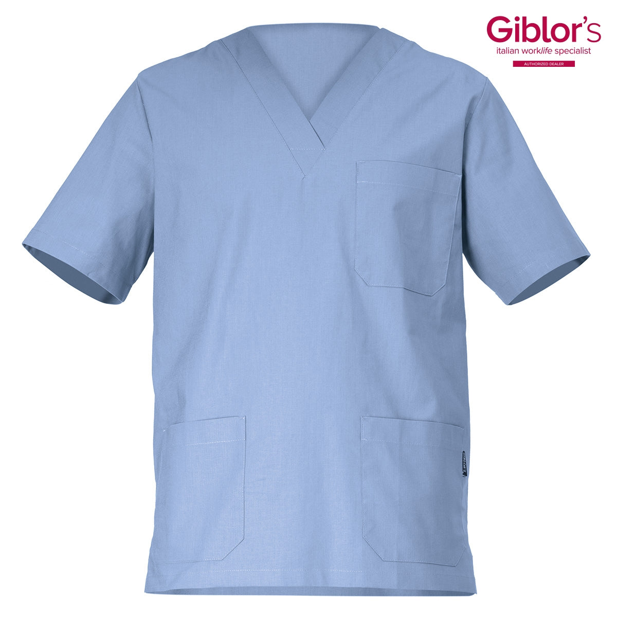 Unisex Piero Cotton Slim Fit Scrub Top