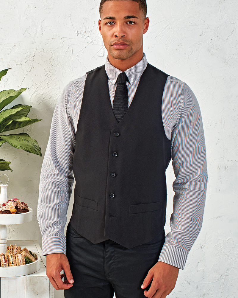 Men's Lined Polyester Waistcoat
