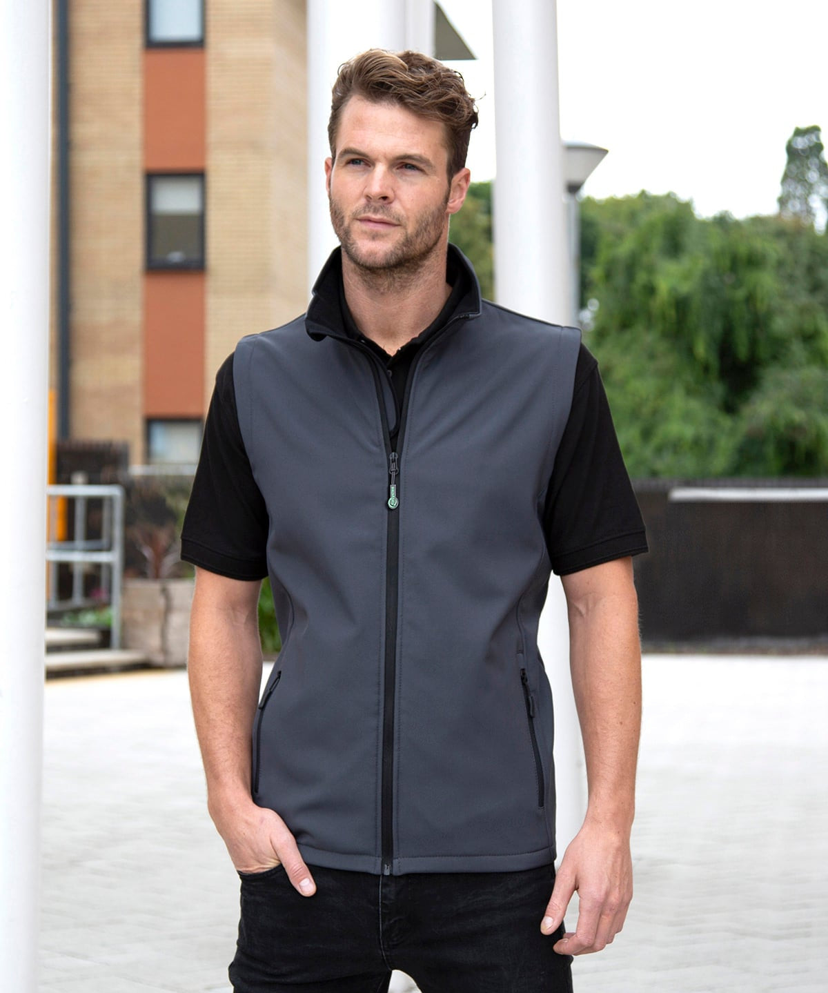 Men's Printable Softshell Bodywarmer