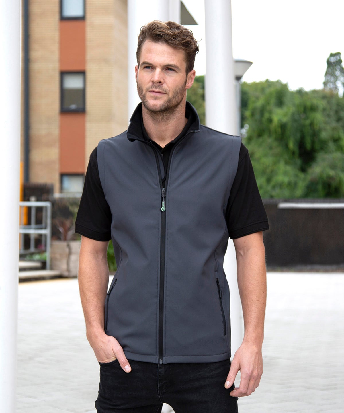 Men's Printable Softshell Bodywarmer