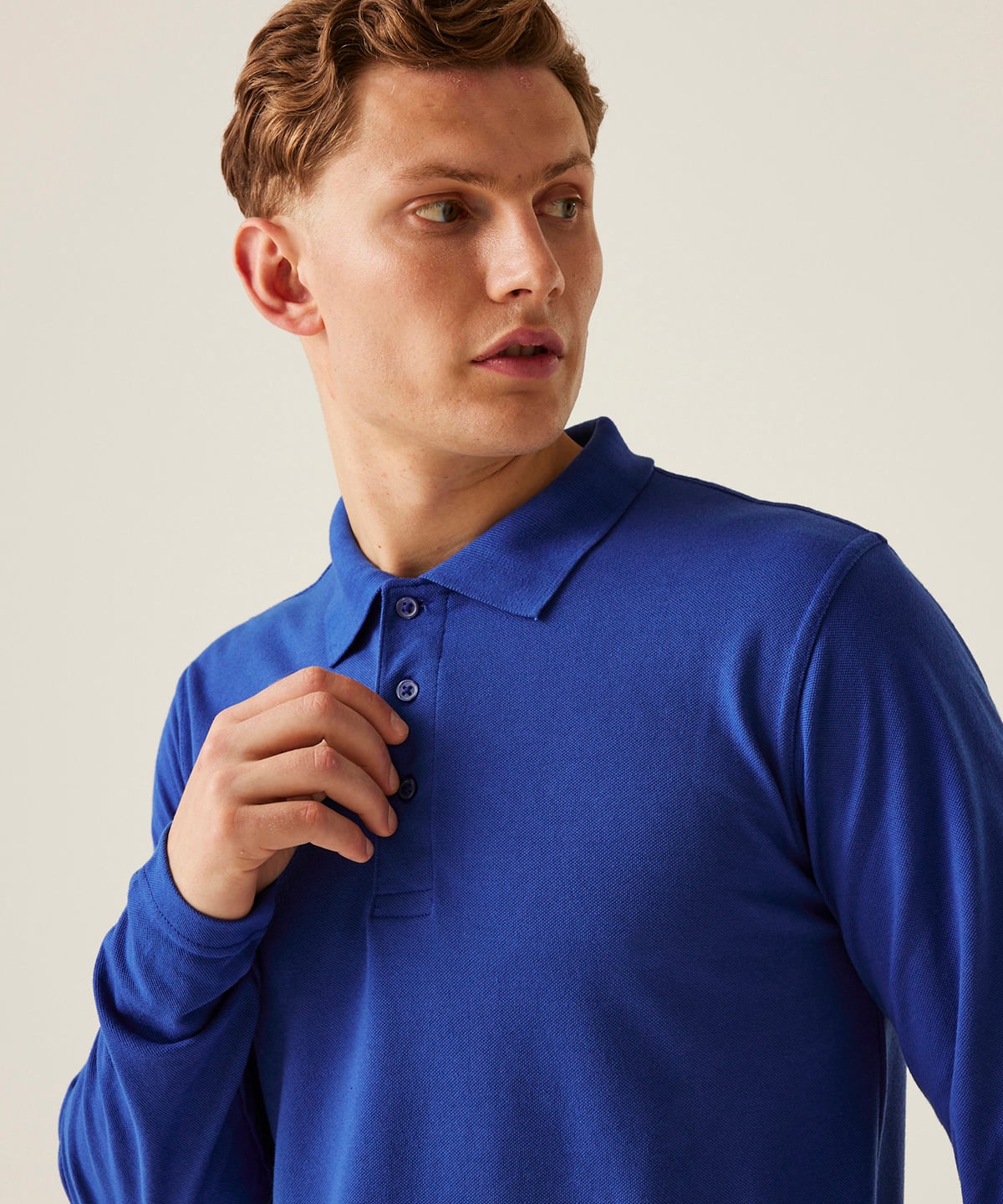 Long Sleeve Pro 65/35 Polo