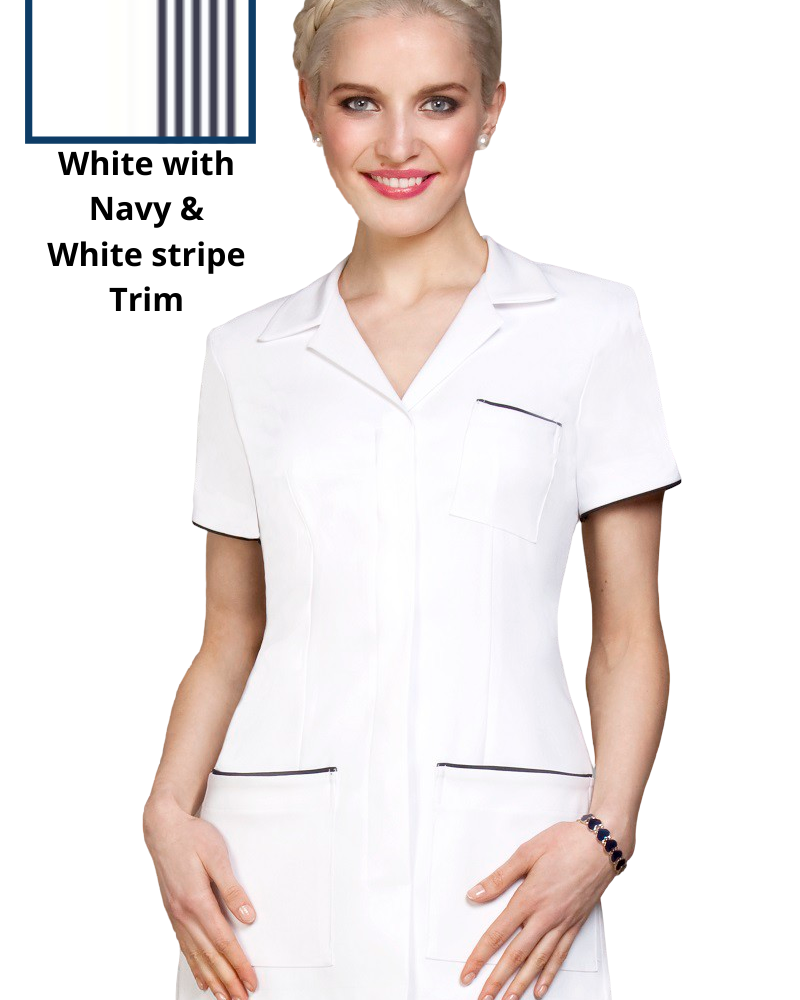 Neat Front-Opening Medical Tunic