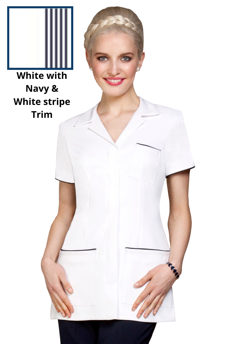 Neat Front-Opening Medical Tunic