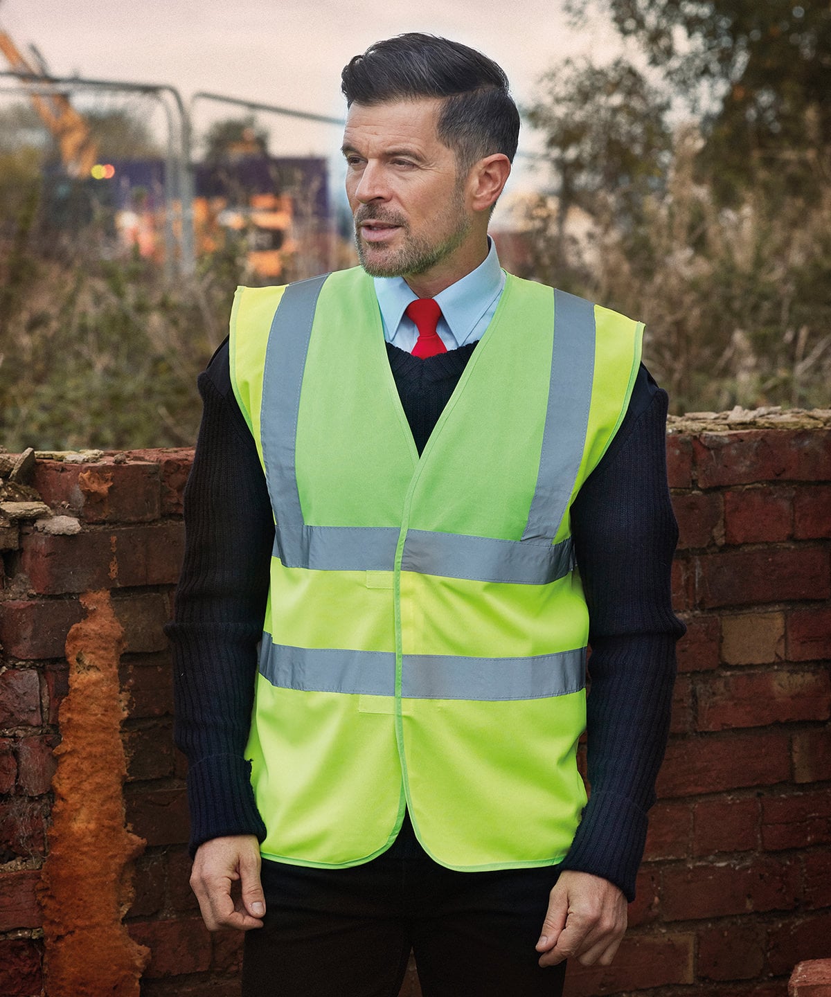 Hi-Vis 2-Band-and-Braces Waistcoat Yoko