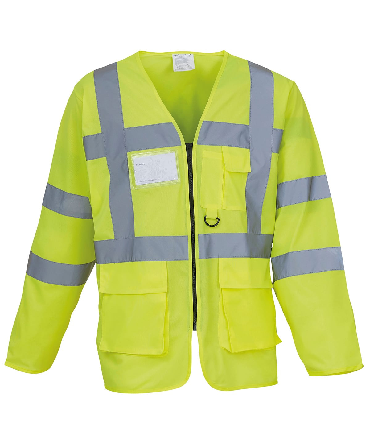 Hi-Vis Executive Long Sleeve Waistcoat
