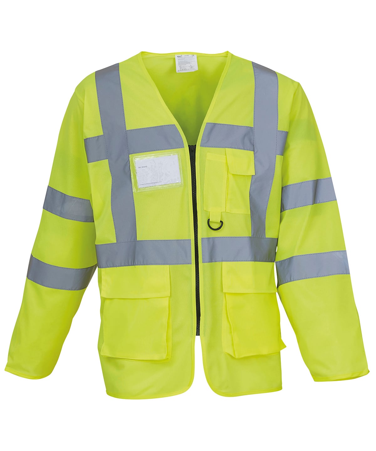 Hi-Vis Executive Long Sleeve Waistcoat